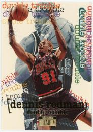1996-97 SkyBox Premium #276 Dennis Rodman DT
