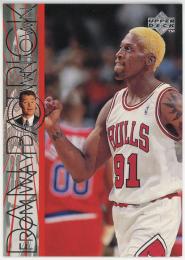 1996-97 Upper Deck #334 Dennis Rodman WD
