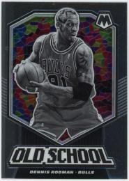 2019-20 Panini Mosaic Old School #3 Dennis Rodman