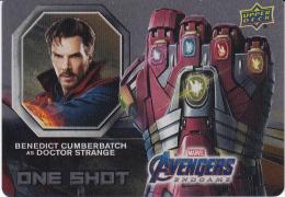 2020 Upper Deck Avengers Endgame & Captain Marvel  Benedict Cumberbatch as Doctor Strange One Shot