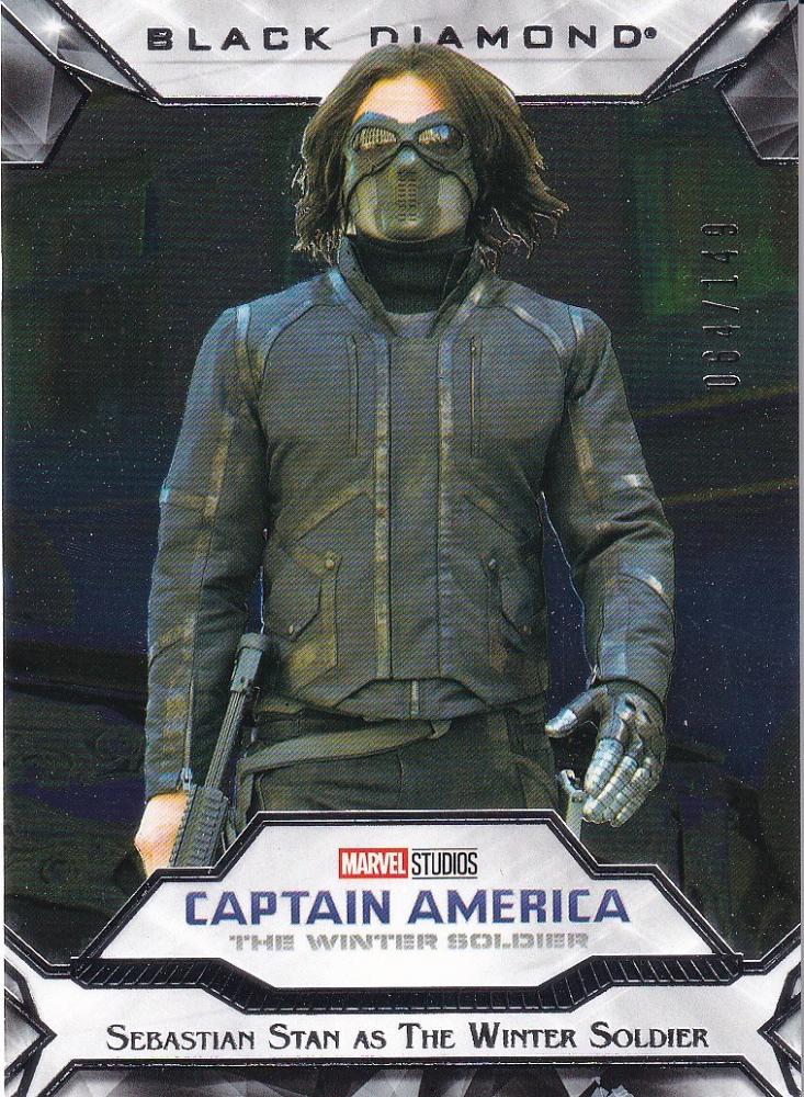 セバスチャンスタン サイン オート upper deck marvel セバスタ