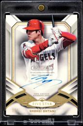 2019 Topps Five Star #FTPSO Shohei Ohtani Five Star Tool Phenom Autographs【1/1】 Los Angeles Angels