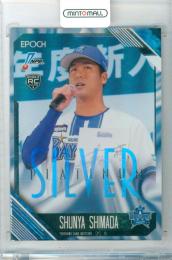 2026 EPOCH NPB プロ野球カード 島田舜也 #157 レギュラーパラレル PLATINUM SILVER 【19/25】 横浜
