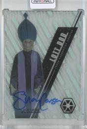 2016 Topps Star Wars High Tek Silas Carson as Lott Dod Autograph/#SW-23