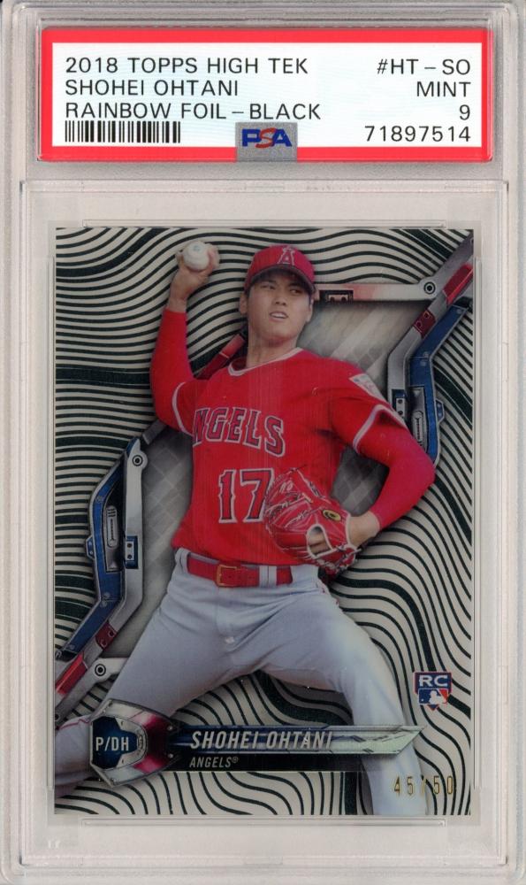 大谷翔平☆topps 2018 HIGH TEK ルーキーカード 【公式通販】