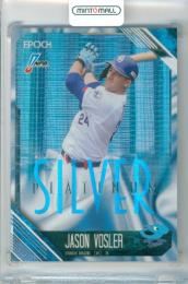 2026 EPOCH NPB プロ野球カード J.ボスラー #192 レギュラーパラレル PLATINUM SILVER 【02/25】 中日