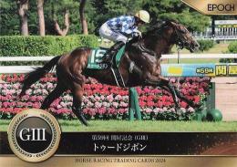 EPOCH ホースレーシング 2024 下半期総集編 #72 関屋記念 トゥードジボン レギュラーカード