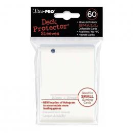 Ultra・PRO 小型サイズカード用 デッキプロテクタースリーブ ホワイト(約62×89mm)[60枚入り]