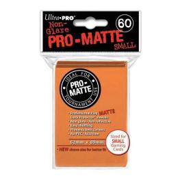 Ultra・PRO 小型サイズカード用 デッキプロテクタースリーブ PRO-MATTE オレンジ(約62×89mm)[60枚入り]