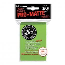 Ultra・PRO 小型サイズカード用 デッキプロテクタースリーブ PRO-MATTE ライムグリーン(約62×89mm)[60枚入り]