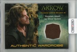 2015 CRYPTOZOIC Arrow Season Two Stephen Amell as Oliver Queen  Authentic Wardrobe #M01 DC