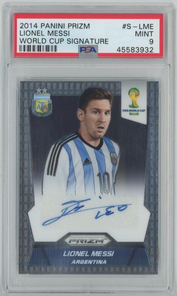 ミントモール / MINT 池袋店 / 2014 Panini Prizm FIFA World Cup Brazil Lionel Messi  【PSA 9】 World Cup Signature