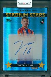 2025 TOPPS J.LEAGUE 小見洋太 STADIUM STARS Autograph アルビレックス新潟