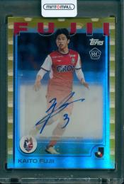 2025 TOPPS J.LEAGUE 藤井海和 直筆サイン入りカード【11/50】 ファジアーノ岡山