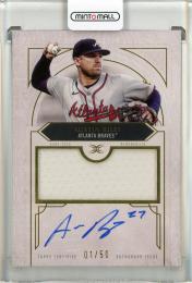 2025 Topps Definitive Collection Austin Riley Definitive Autograph Relics #DARAR【1/50】 Atlanta Braves