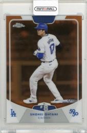 2024 TOPPS 50/50 Ohtani Shohei Ohtani Chrome Orange Refractors #19【Last No. 25/25】 Los Angeles Dodgers