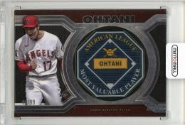 2022 TOPPS Japan Edition Shohei Ohtani MVP Commemorative Patches #MVPR14 Los Angeles Angels