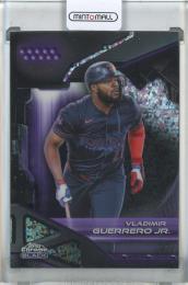 2026 Topps Chrome Black Vladimir Guerrero Jr. Purple Mini-Diamond Refractors #111【39/75】 Toronto Blue Jays