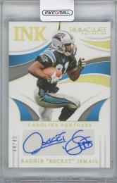 2022 PANINI Immaculate Collection Immaculate Ink / RAGHIB “ROCKET” ISMAIL(Carolina Panthers) 【44/49】