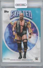 2025 TOPPS Exalted WWE Aqua #16 / "STONE COLD" STEVE AUSTIN 【65/99】