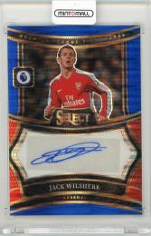 2024-25 Panini Select Premier League Jack Wilshere Signatures Blue Pulsar Parallel【S-JW】 Arsenal