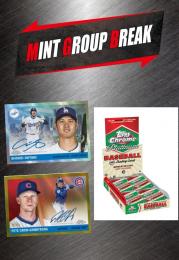 MINT GROUP BREAK グループブレイク MLB 2025 TOPPS CHROME PLATINUM ’55 BASEBALL HOBBY 1ケース #2 【ランダムチーム式】