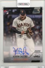 2022 TOPPS Stadium Club Kervin Castro Autographs #SCBAKC San Francisco Giants
