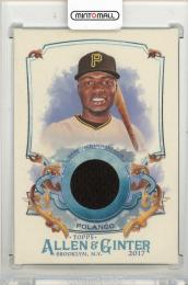 2017 TOPPS Allen and Ginter Gregory Polanco Relics #FSRAGP Pittsburgh Pirates