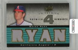 2008 UPPER DECK Premier Nolan Ryan Remnants Quad Bronze #NR【23/25】 California Angels