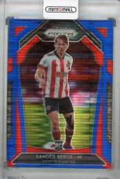 2020-21 Panini Prizm Premier League Breakaway Sheffield United Sander Berge Base Blue (RC)(パラレル版) 002/195