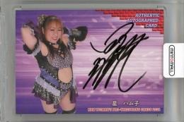 2021 BBM 女子プロレスカード 直筆サインカード / 星ハム子 【03/99】