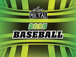 ◆予約◆MLB 2025 LEAF METAL HOBBY