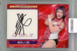 2022 BBM 女子プロレスカード 直筆サインカード / 青木いつ希 【039/105】