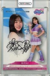 2024 BBM プロ野球チアリーダーカード DANCING HEROINE MIRAI 直筆サインカード【89/90】 中日ドラゴンズオフィシャルパフォーマンスチーム チアドラゴンズ2024