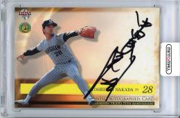 【裏面若干スレあり】2010 BBM 阪神タイガース75周年記念 中田良弘 直筆サインカード【022/111】