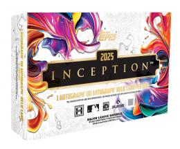 MLB 2025 TOPPS INCEPTION HOBBY | 2025 トップス インセプション ベースボール ホビー