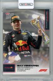 2021 Topps Now Max Verstappen #080 2021 Fia Formula1 Dravers World Champion