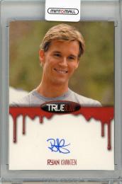 2013 RITTENHOUSE True Blood Archives Autographs Ryan Kwanten as Jason Stackhouse