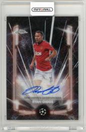 2024-25 Topps Chrome UEFA Club Competitions Ryan Giggs Black Lazer Autographs【BLA-RG】 Manchester United