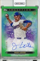 2024 Topps Inception Jack Leiter Rookie and Emerging Stars Autographs Green RC #BRESJLE【028/125】