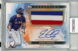 2024 Topps Inception Evan Carter Patch Autographs RC #APCEC【166/200】