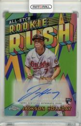 2024 Topps Chrome Update Jackson Holliday All Etch Rookie Rush Autographs RC #CURRJH【05/99】