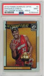 2016-17 TOPPS Donruss  Shaquille O'Neal The Champ Is Here Press Proofs #6 【PSA9】 Miami Heat