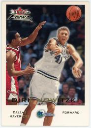 2000-01 Fleer Focus #176 Dirk Nowitzki