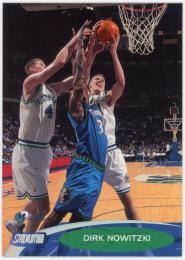 2000-01 Stadium Club #79 Dirk Nowitzki