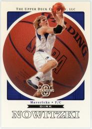 2003-04 Upper Deck Standing O #13 Dirk Nowitzki