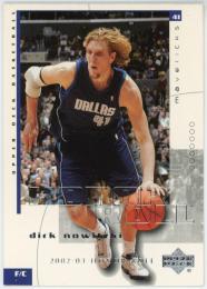 2002-03 Upper Deck Honor Roll #13 Dirk Nowitzki