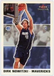 2003-04 Fleer Tradition #138 Dirk Nowitzki