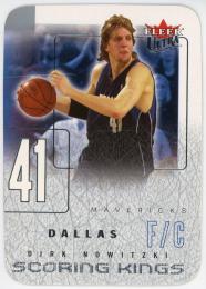 2003-04 Ultra Scoring Kings #4 Dirk Nowitzki