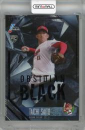2026 EPOCH NPB  齊藤汰直 レギュラーカード Obisidian Black【04/10】 広島東洋カープ